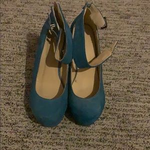 Aqua forever 21 size 8 platform heels
